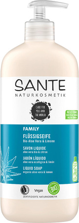 Aloe vera und Zitrone Flüssigseife eco 500 ml - Sante